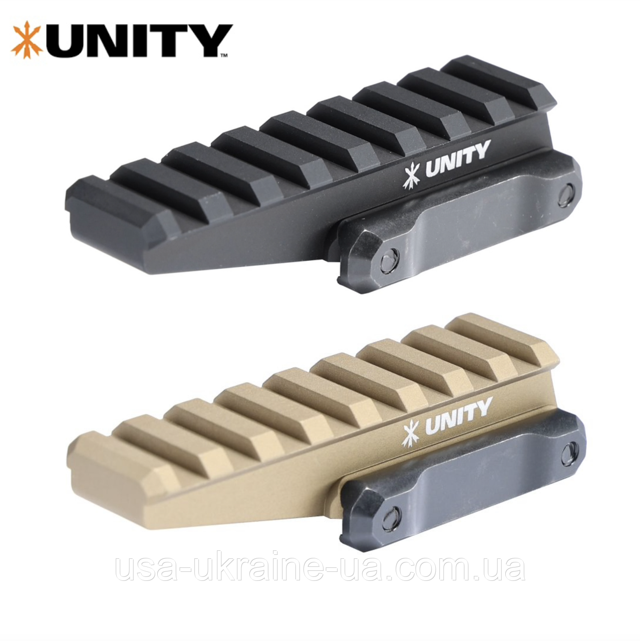 Збільшувач висоти оптики для зброї Unity Tactical FAST Optic Riser, фото 1