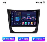 Junsun 4G Android магнітола для Mercedes Benz E Class S211 W211 CLS Class C219 2002 - 2010, фото 2