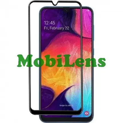 Samsung A015, A015F Galaxy A01, A015M Galaxy A01 Захисне скло чорне, фото 1