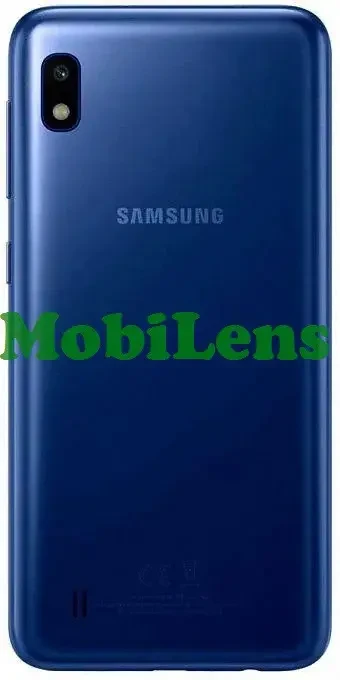 Samsung A105, A105F Galaxy A10, M105 Galaxy M10 Задня кришка синя + скло камери