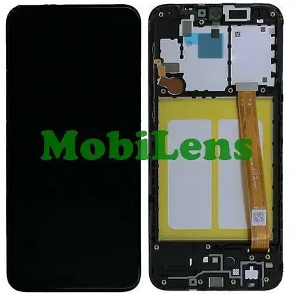 Samsung A202, Galaxy A20E, A102 Galaxy A10E Дисплей + тачскрин (модуль) чорний *в рамці Original *PRC, фото 1