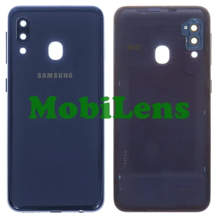 Samsung A202, Galaxy A20E Задня кришка синя