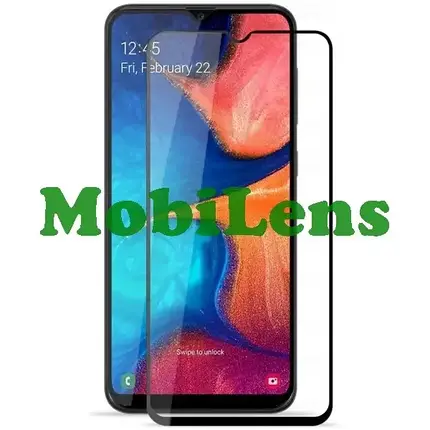 Samsung A205, A205F, Galaxy A20, A305F Galaxy A30, A307F, A505F, M215F, M307F, M315F Защитное стекло черное, фото 1