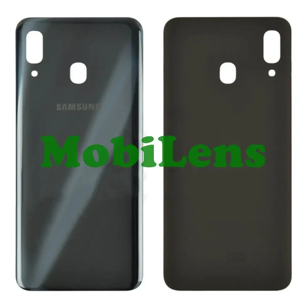 Samsung A205, A205F, Galaxy A20 Задня кришка чорна