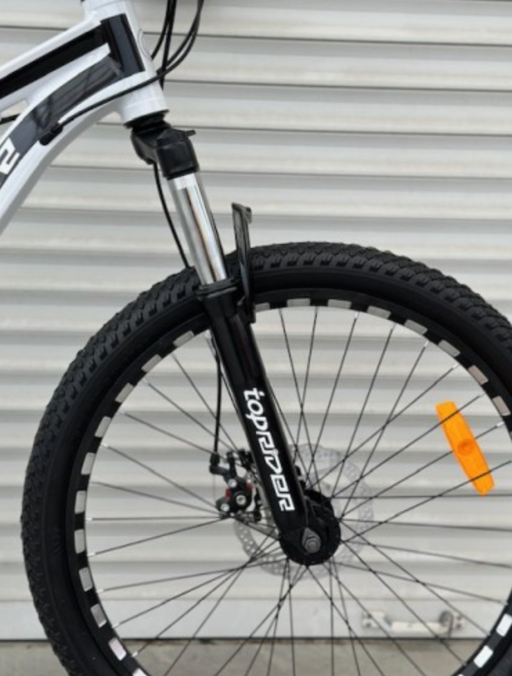 Горный Алюминиевый Велосипед TopRider 24 дюймов 680 размер рамы 14 Белый - фото 2 - id-p1851853710