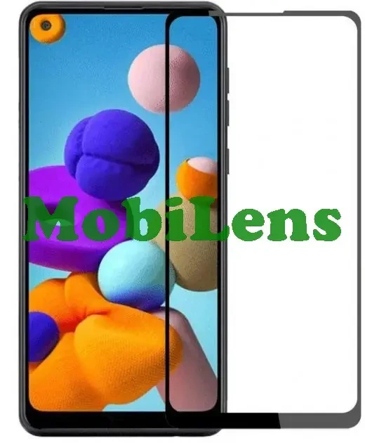 Samsung A215, Galaxy A21, A217 Galaxy A21S Захисне скло чорне