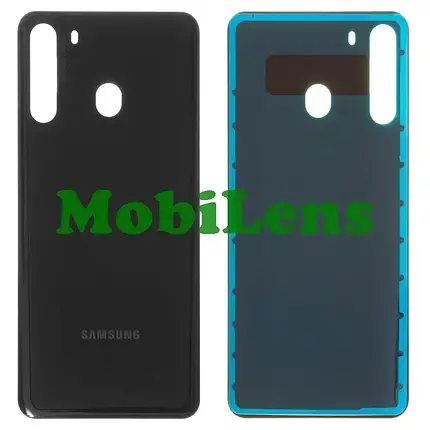 Samsung A215, Galaxy A21 Задня кришка чорна, фото 1