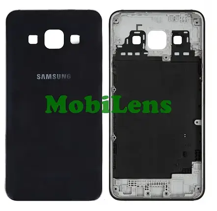 Samsung A300, A300F, Galaxy A3 2015 Задня кришка темно-синя, фото 1