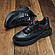 Шкіряні брендові чоловіче взуття чорного кольору М-130 х/б, фото 3