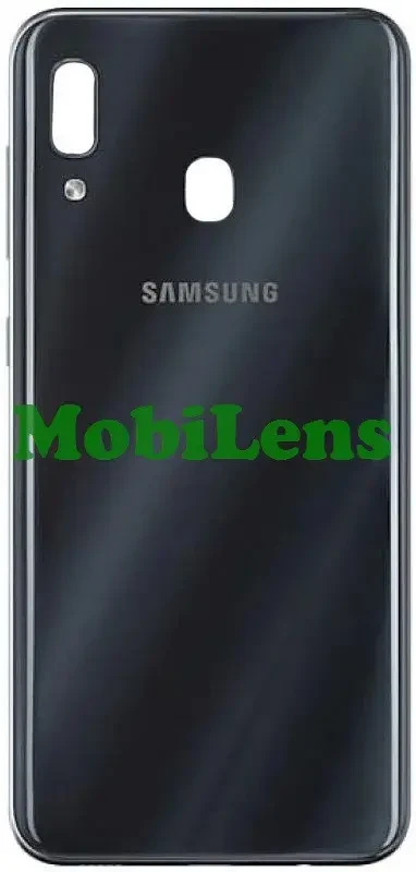 Samsung A305, Galaxy A30 Задня кришка чорна