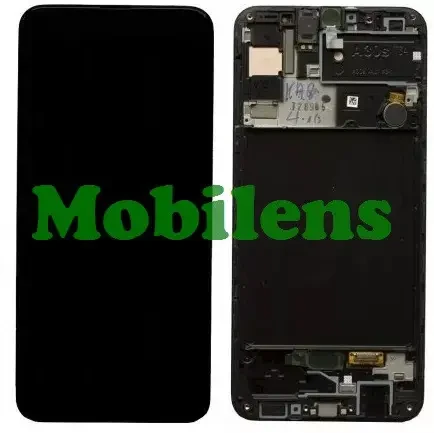 Samsung A307, Galaxy A30S Дисплей+тачскрин(модуль) черный *в рамке Original AMOLED *Ref