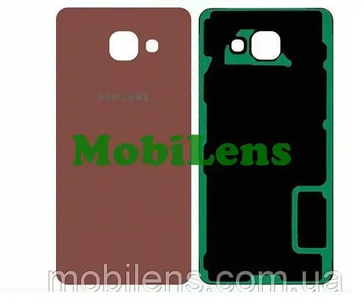 Samsung A310, A310F, Galaxy A3 2016 Задня кришка рожева, фото 1