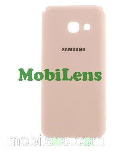 Samsung A320, A320F, Galaxy A3 2017 Задня кришка рожева