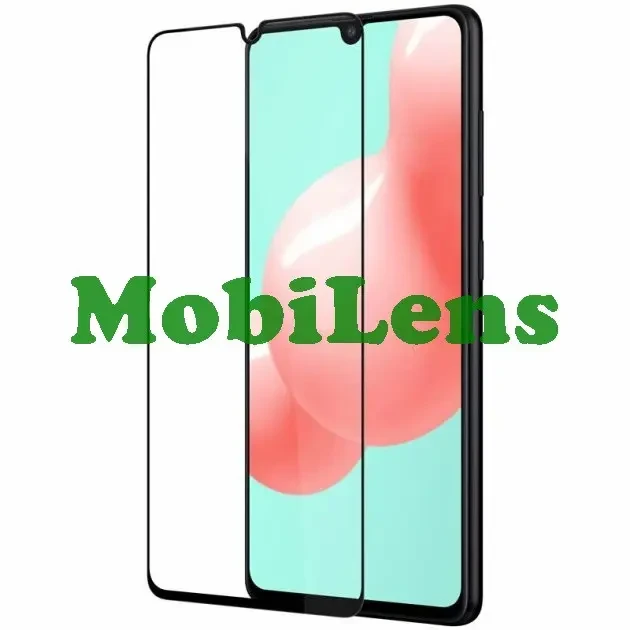 Samsung A415, Galaxy A41 Захисне скло чорне