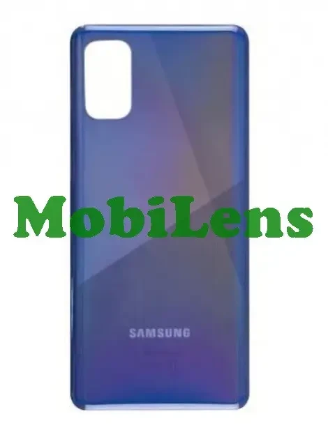 Samsung A415, Galaxy A41 Задня кришка синя