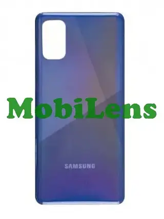 Samsung A415, Galaxy A41 Задня кришка синя, фото 1