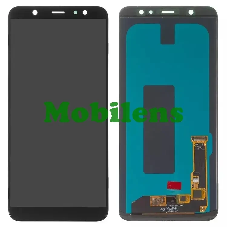 Samsung A605, A605F, Galaxy A6 Plus 2018 Дисплей+тачскрин(модуль) черный HighQuality OLED *Normal LCD Size