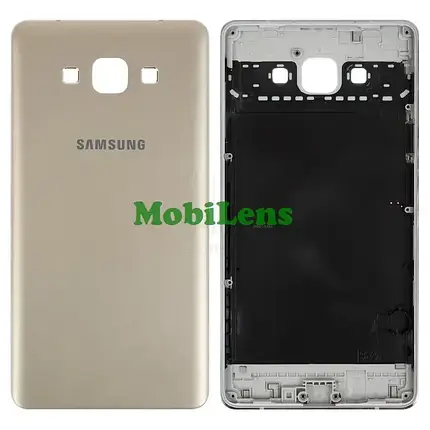 Samsung A700, A700F, Galaxy A7 2015 Задня кришка золотиста, фото 1
