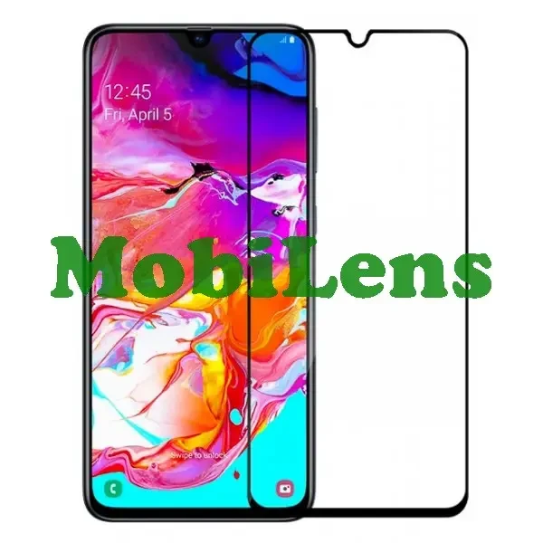 Samsung A705, Galaxy A70 2019, A707F Galaxy A70S Захисне скло чорне