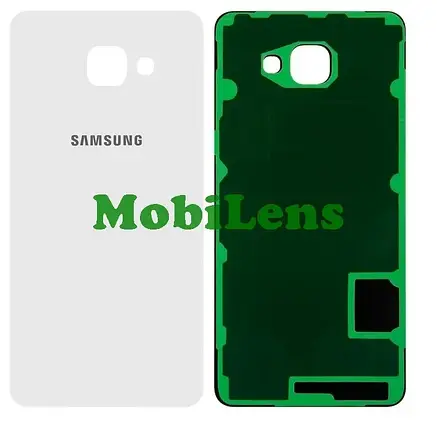 Samsung A710, A710F, Galaxy A7 2016 Задня кришка біла, фото 1