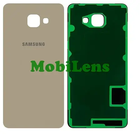 Samsung A710, A710F, Galaxy A7 2016 Задня кришка золотиста, фото 1