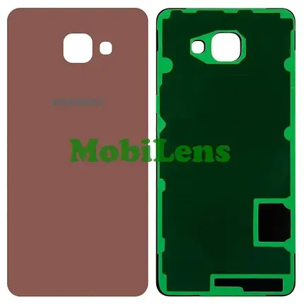 Samsung A710, A710F, Galaxy A7 2016 Задня кришка рожева, фото 1