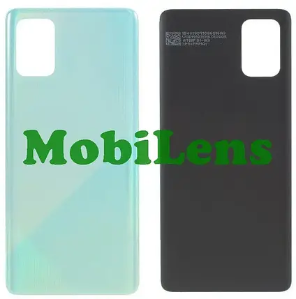 Samsung A715, Galaxy A71 2020 Задня кришка блакитна, фото 1