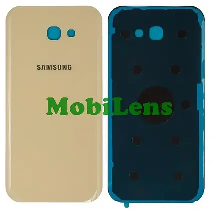 Samsung A720, A720F, Galaxy A7 2017 Задня кришка золотиста, фото 1
