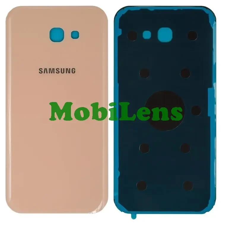 Samsung A720, A720F, Galaxy A7 2017 Задня кришка рожева