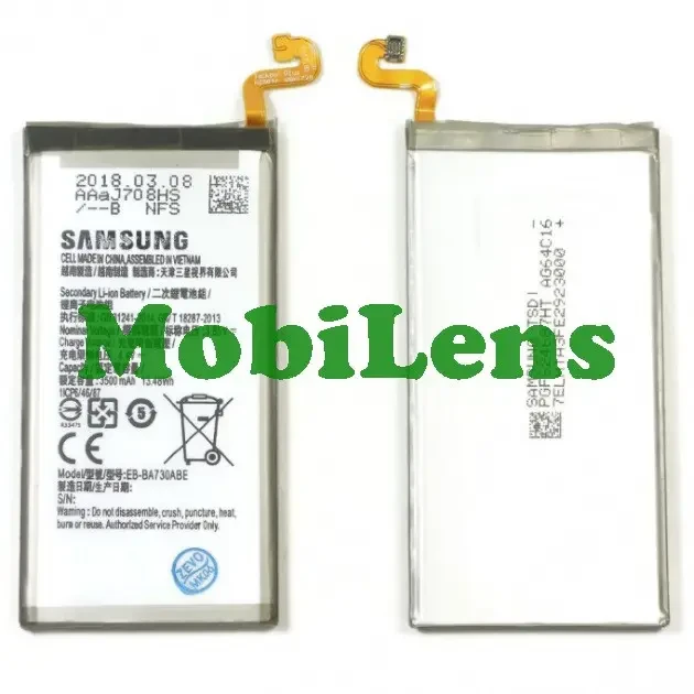 Samsung A730, A730F, Galaxy A8 Plus 2018, EB-BA730ABE Аккумулятор