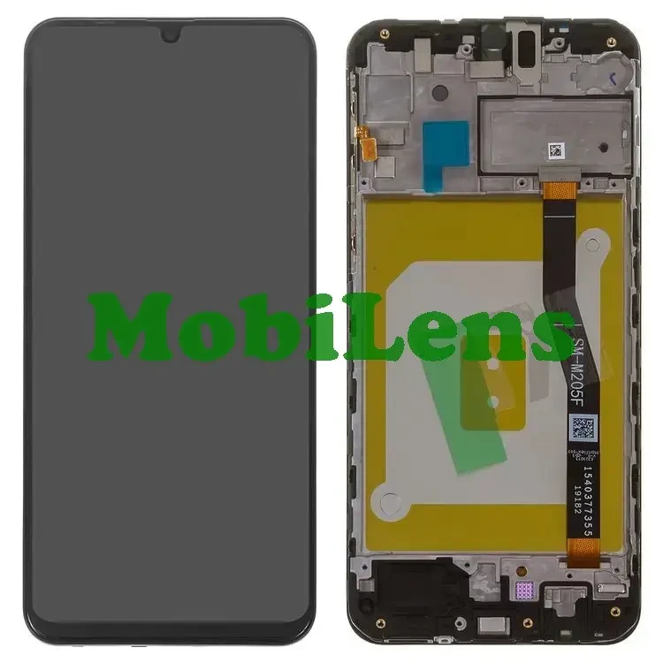 Samsung M205, M205F, Galaxy M20 Дисплей+тачскрин(модуль) черный *в рамке Original *PRC