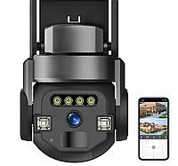 Новинка! IP WiFi камера CF-Q812ES 5MP с удаленным доступом уличная + блок питания (CareCamPro)