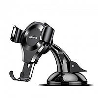 Тримач для мобільного Baseus Osculum Type Gravity Car Mount Black (SUYL-XP01)