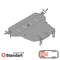 Acura TSX 1 2004-2008 Kolchuga Standart (Защита двигателя, КПП и радиатора)