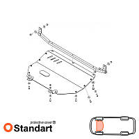 Audi 80 B3 1986-1991 Kolchuga Standart (Защита двигателя)