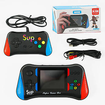 Інтерактивна консоль С 64449, 500 в 1, 1200 mAh, кольоровий HD дисплей 3,5 дюйма, додатковий джойстик