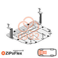 Hyundai Creta / IX25 / Cantus 2014- Kolchuga ZiPoFlex (Захист двигуна, КПП і радіатора)