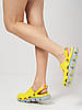 Сабо жіночі Jose Amorales з ПВХ-шлейкою 116302 Жовті, фото 5