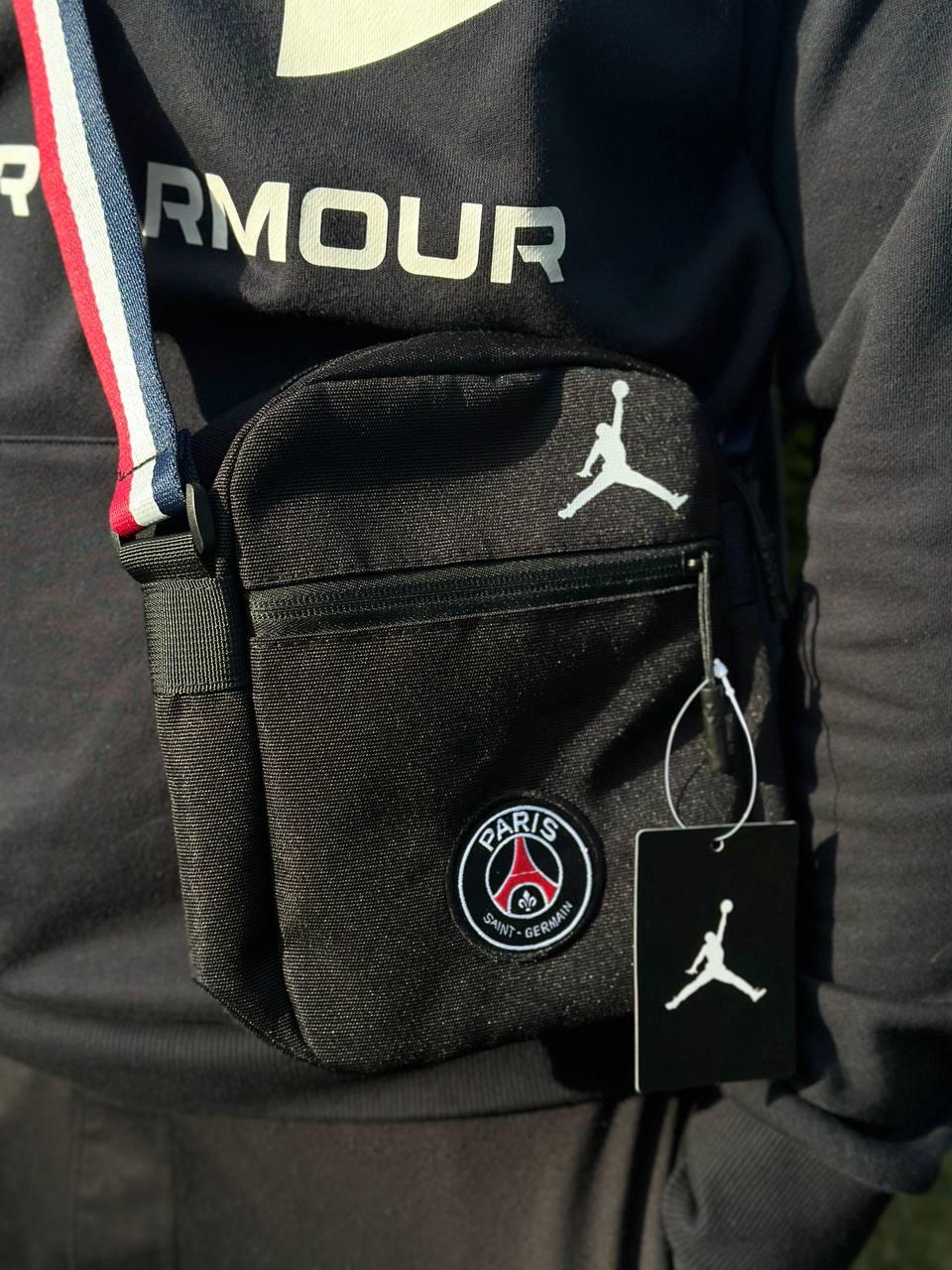 Чоловіча сумка месенджер текстиль Jordan PSG Барсетки на плече середнього розміру, Чоловічі сумки месенджери