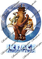 Съедобная картинка "Ледниковый период" Ice Age МУЛЬТГЕРОИ сахарная и вафельная картинка а4