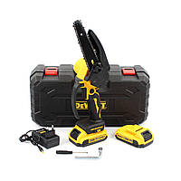 Аккумуляторная мини пила DeWalt DCM155N (24V, 5AH) АКБ Веткорез девольт