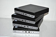 Неттоп мини ПК HP EliteDesk 800 G3 Desktop Mini USFF / Intel Core i5-6500T / ram 8 GB / ssd 240gb / Win11