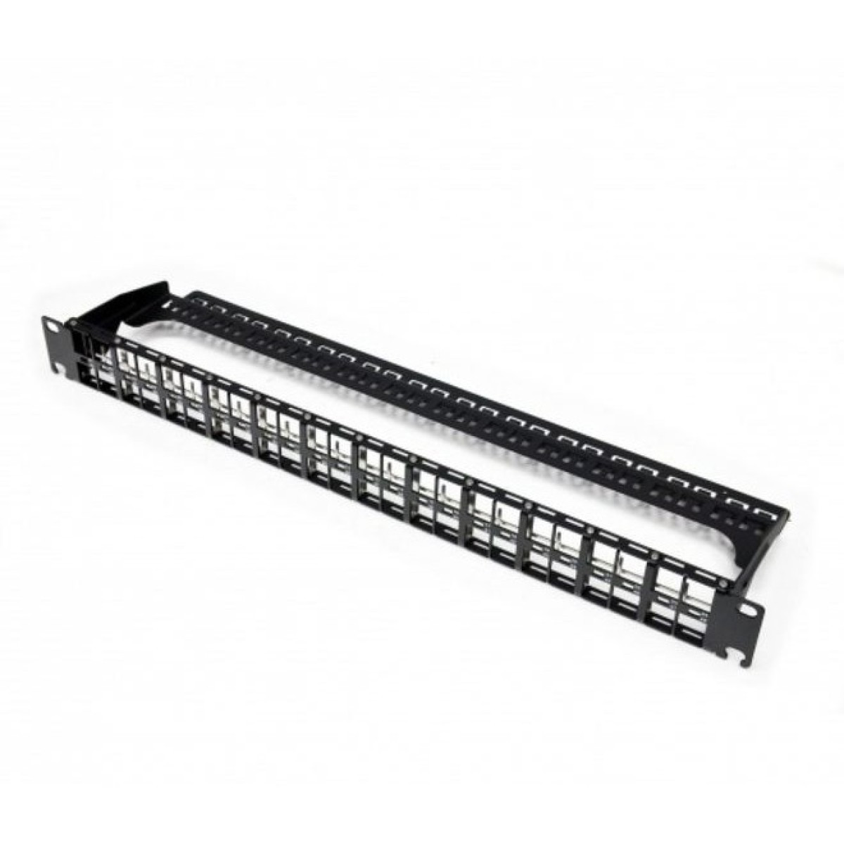 Модульна патч панель 1U 48 портів Keystone CMS (LW-PP71)