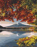 Картина Рисование по номерам Осенняя Фудияма Картины раскраски по номерам Горный пейзаж 40х50 Art Craft 10574