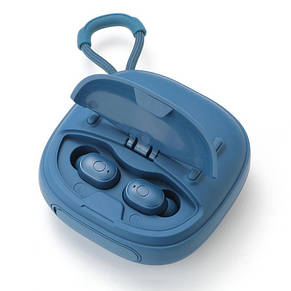 Bluetooth-колонка з навушниками TG813, з функцією speakerphone, радіо, blue, фото 2