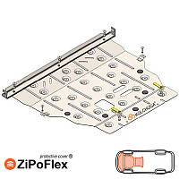 Ford Escape 2012-2019 Kolchuga ZiPoFlex (Защита двигателя, КПП и радиатора)