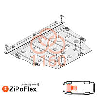 Ford Escape 2019- Kolchuga ZiPoFlex (Защита двигателя и КПП)