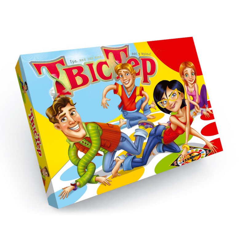 Гра підлогова "Твістер", що розвиває координацію рухів, Danko Toys SPG55, фото 1