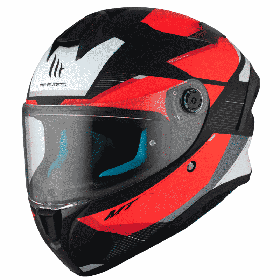 Мотошолом MT Targo S KAY B5 Matt Red ECE2206