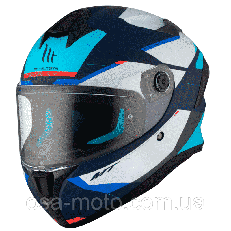 Мотошолом MT Targo S KAY C7 Matt Blue ECE2206